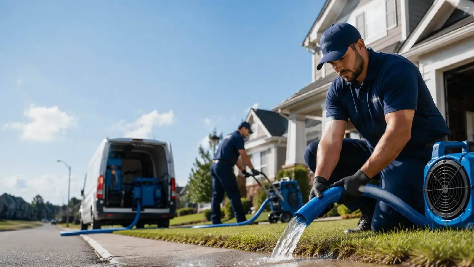 Flood Damage Restoration in Lotus, CA